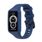 For Huawei Band 7 / 6 Pro / 6 / Honor Band 6 Universal Integrated Silicone Watch Band