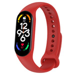 Official Silicone Watch Band, For Xiaomi Mi Band 7 / 7NFC / 6 / 6 NFC / 5 / 5 NFC / Amazfit Band 5