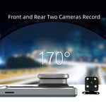 Anytek A60 Car 4 inch IPS Screen HD 1080P 170 Degree Wide Angle Dual Camera ADAS Driving Recorder, A60