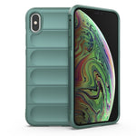 Magic Shield TPU + Flannel Phone Case, For iPhone XS Max