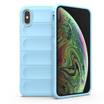 Magic Shield TPU + Flannel Phone Case, For iPhone XS Max