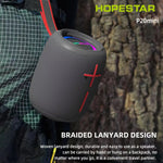 HOPESTAR P20 mini Waterproof Wireless Bluetooth Speaker, P20 mini(Red), P20 mini(Grey), P20 mini(Blue), P20 mini(Black)