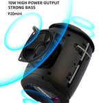 HOPESTAR P20 mini Waterproof Wireless Bluetooth Speaker, P20 mini(Red), P20 mini(Grey), P20 mini(Blue), P20 mini(Black)