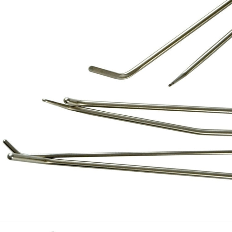 Q1 6 in 1 Car Paintless Dent Repair Hail Remover Hooks Rods Kit, Q1 6 in 1