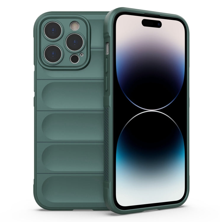 Magic Shield TPU + Flannel Phone Case, For iPhone 14 Pro Max