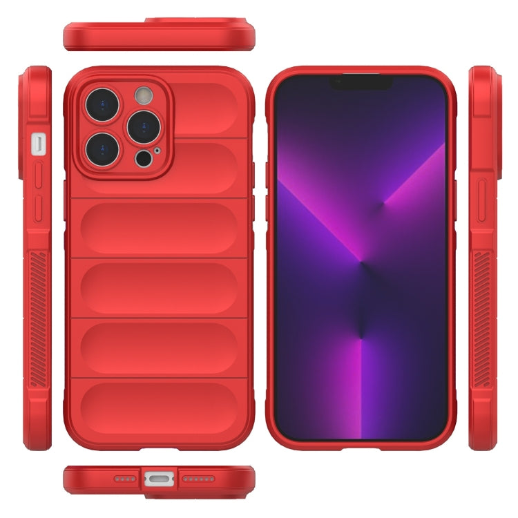 Magic Shield TPU + Flannel Phone Case, For iPhone 14 Pro Max