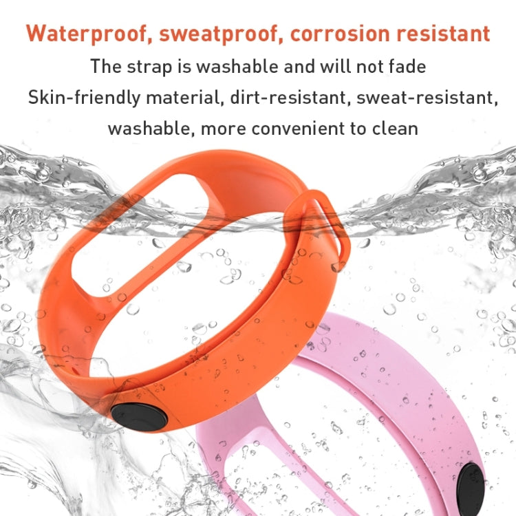 Waterproof Sweatproof Solid Color Watch Band, For OPPO Band Vitality Edition