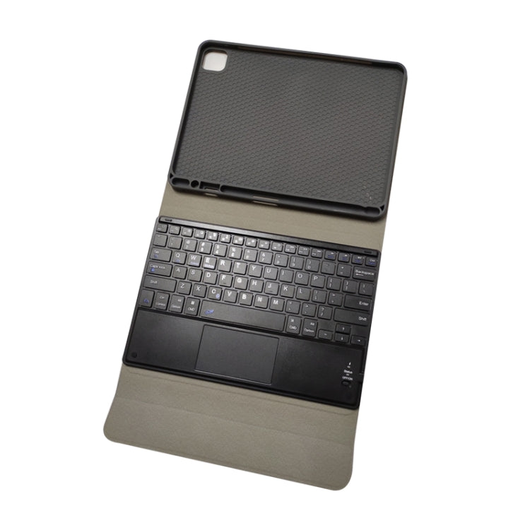 Detachable Touch Bluetooth Keyboard TPU Horizontal Flip Leather Case for iPad Pro 11 2020 / 2018 with Holder & Pen Slot, RK11C