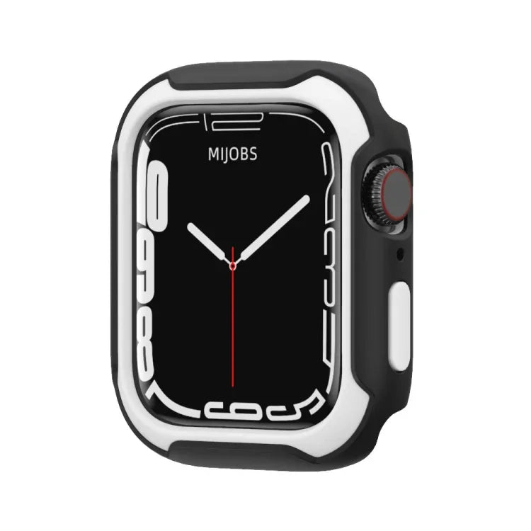 Detachable Two-color Watch Case For Apple Watch Series, 7 41mm / 6&SE&5&4 40mm, 7 45mm / 6&SE&5&4 44mm