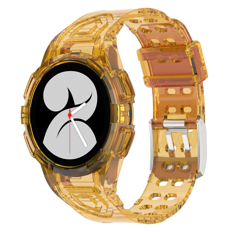 Silicone Integrated Watch Band, For Samsung Galaxy Watch4 40mm, For Samsung Galaxy Watch4 44mm