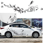 D-462 Butterfly Loves Flowers Pattern Car Modified Decorative Sticker, D-462