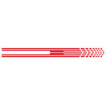 D-730 Stripe Pattern Car Modified Decorative Sticker, D-730