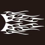 2 PCS/Set D-751 Flame Pattern Car Modified Decorative Sticker, D-751