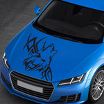D-967 Wolf Tribe Pattern Car Modified Decorative Sticker, D-967