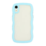 Candy Color Wave TPU Clear PC Phone Case, For iPhone XR, For iPhone XS Max, For iPhone 7 Plus / 8 Plus