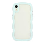 Candy Color Wave TPU Clear PC Phone Case, For iPhone XR, For iPhone XS Max, For iPhone 7 Plus / 8 Plus