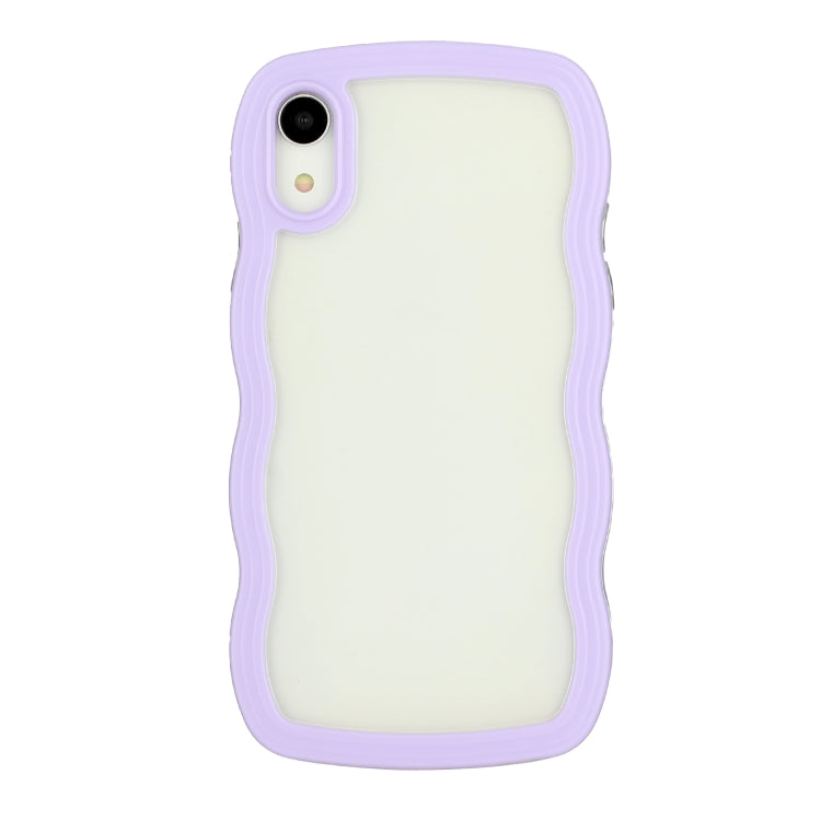 Candy Color Wave TPU Clear PC Phone Case, For iPhone XR, For iPhone XS Max, For iPhone 7 Plus / 8 Plus