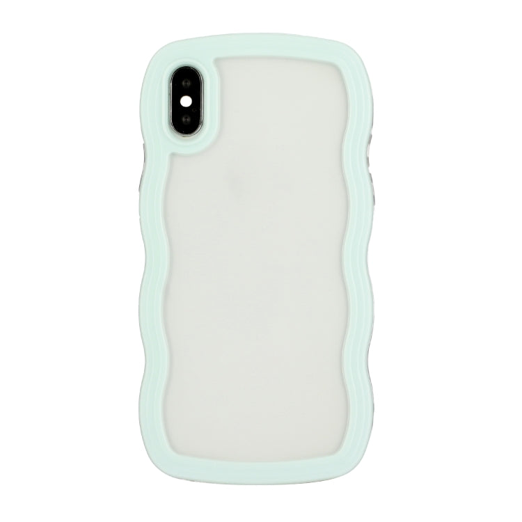 Candy Color Wave TPU Clear PC Phone Case, For iPhone XR, For iPhone XS Max, For iPhone 7 Plus / 8 Plus