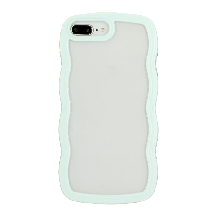 Candy Color Wave TPU Clear PC Phone Case, For iPhone XR, For iPhone XS Max, For iPhone 7 Plus / 8 Plus