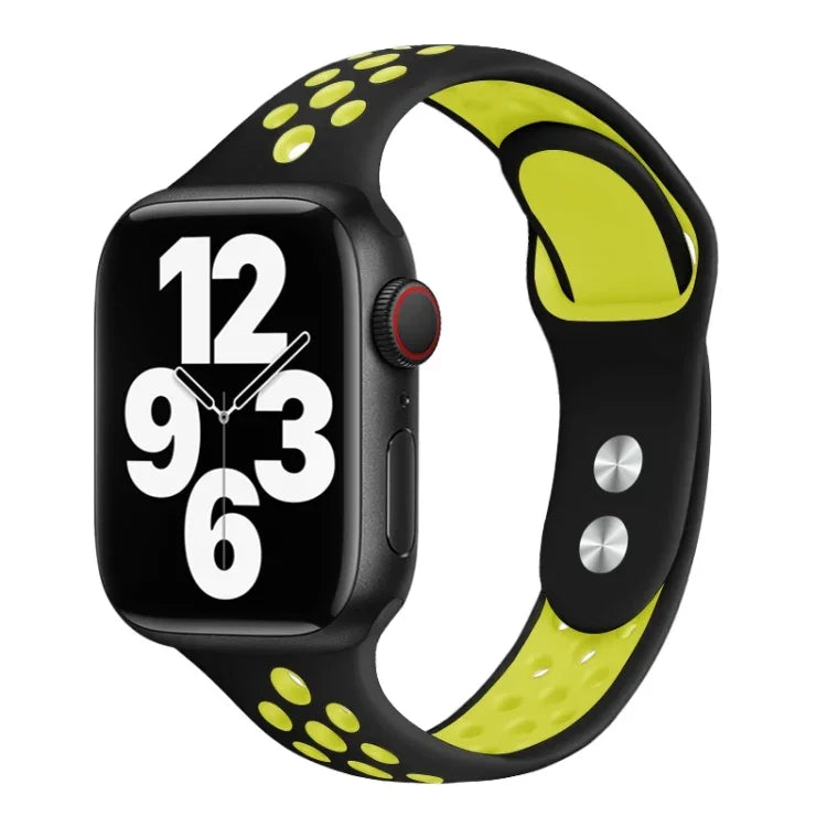 Double Nail Small Waist Watch Band For Apple Watch Series, 7 45mm / 6&SE&5&4 44mm / 3&2&1 42mm, 7 41mm / 6&SE&5&4 40mm / 3&2&1 38mm