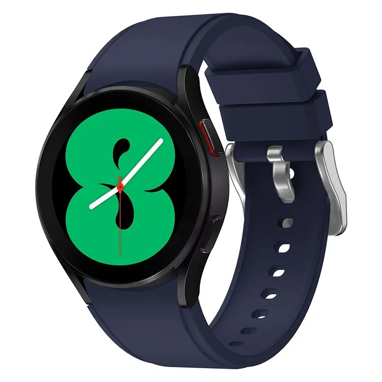 mm Silicone Watch Band, For Samsung Galaxy Watch 5 40mm, For Samsung Galaxy Watch 5 Pro 45mm