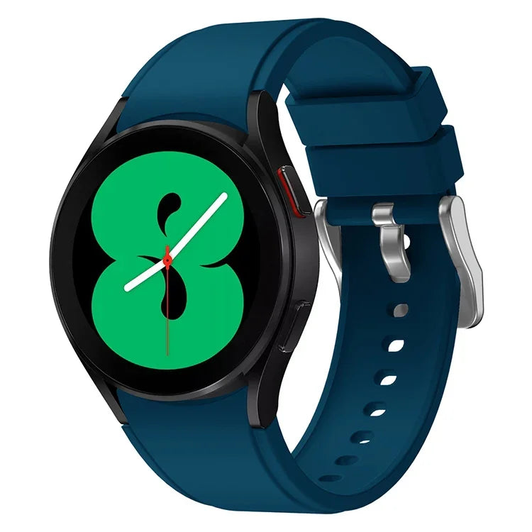 mm Silicone Watch Band, For Samsung Galaxy Watch 5 40mm, For Samsung Galaxy Watch 5 Pro 45mm