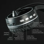 SOYTO SY-T30C Long Microphone Bluetooth Wireless Noise Cancelling Ergonomic Gaming Headset, SY-T30C
