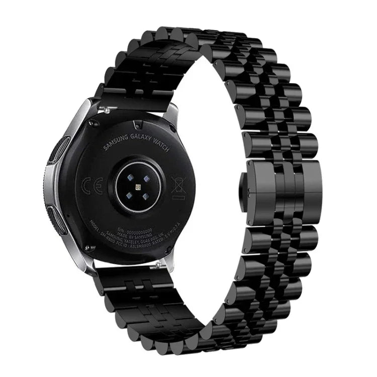 For Samsung Galaxy Watch 5 40mm / 44mm Five-bead Stainless Steel Watch Band