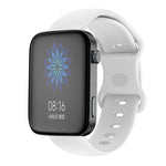 Butterfly Buckle Silicone Watch Band, For Xiaomi Mi Watch 18mm