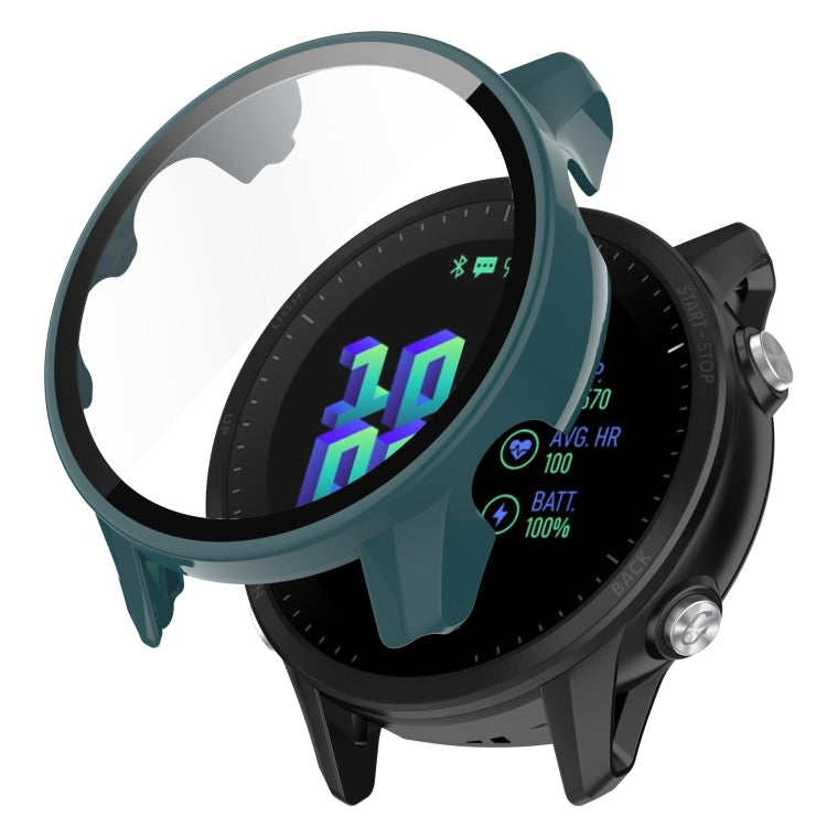 PC Tempered Film Full Body Watch Case, For Garmin Forerunner 255, For Garmin Forerunner 255S, For Garmin Forerunner 955