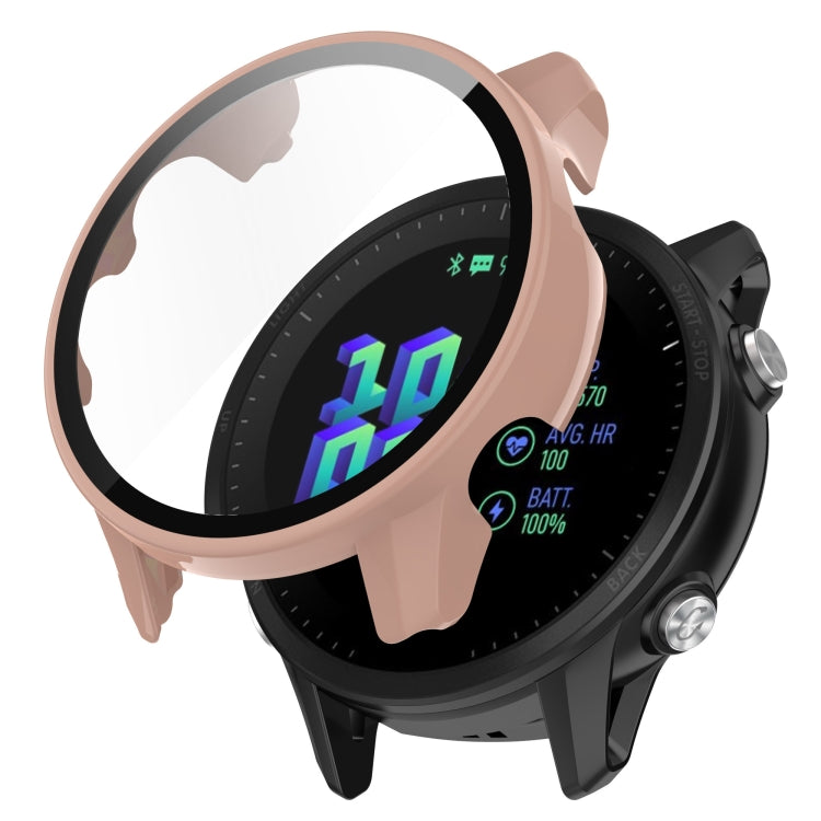 PC Tempered Film Full Body Watch Case, For Garmin Forerunner 255, For Garmin Forerunner 255S, For Garmin Forerunner 955