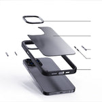 Gold Version Frosted Back Shockproof Phone Case, For iPhone 14, For iPhone 14 Plus, For iPhone 14 Pro, For iPhone 14 Pro Max