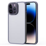Gold Version Frosted Back Shockproof Phone Case, For iPhone 14, For iPhone 14 Plus, For iPhone 14 Pro, For iPhone 14 Pro Max