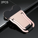 2 PCS Metal Foldable Laptop Stand Bracket