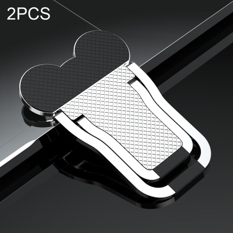 2 PCS Metal Foldable Laptop Stand Bracket