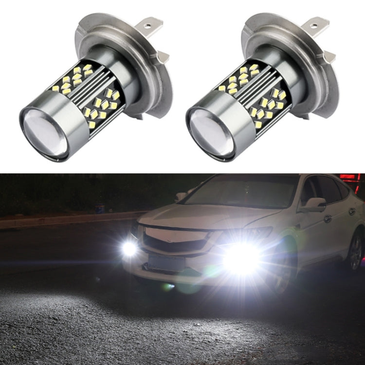 12V 7W Strobe Car LED Fog Light, 1 Pair H7, 1 Pair H11