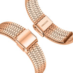 20mm Universal Seven-bead Stainless Steel Watch Band, 20mm