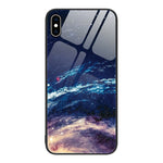Colorful Painted Glass Phone Case, For iPhone XS Max, For iPhone XR