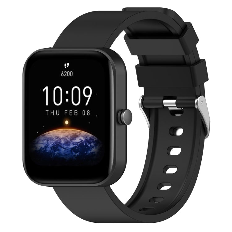 20mm Steps Style Silicone Watch Band, For Amazfit Bip 3