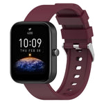 20mm Steps Style Silicone Watch Band, For Amazfit Bip 3