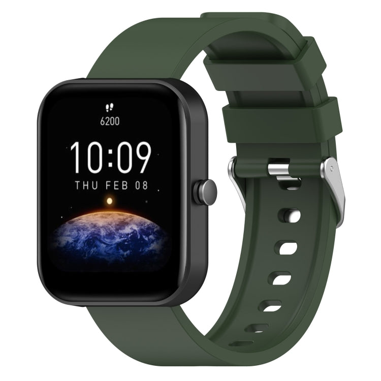 20mm Steps Style Silicone Watch Band, For Amazfit Bip 3