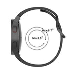 Official Silicone Watch Band, Size:L, For Samsung Galaxy Watch 5 40mm, For Samsung Galaxy Watch 5 44mm, For Samsung Galaxy Watch 5 Pro 45mm