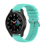 20mm Round Tail Silicone Watch Band, For Samsung Galaxy Watch 5 40mm, For Samsung Galaxy Watch 5 44mm, For Samsung Galaxy Watch 5 Pro 45mm