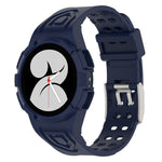 Silicone Integrated Watch Band, For Samsung Galaxy Watch5 40mm, For Samsung Galaxy Watch5 44mm