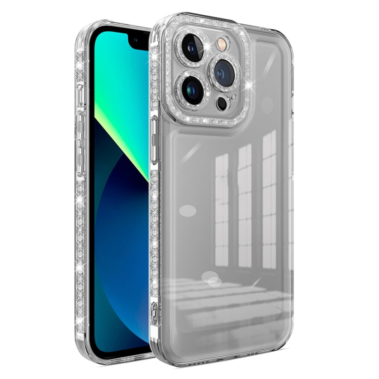 Shinning Diamond Space Shockproof Phone Case, For iPhone 14, For iPhone 14 Plus, For iPhone 14 Pro, For iPhone 14 Pro Max, For iPhone 13, For iPhone 13 Pro, For iPhone 13 Pro Max, For iPhone 12, For iPhone 12 Pro, For iPhone 12 Pro Max, For iPhone 11  ...