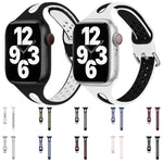 Water Drop Silicone Watch Band For Apple Watch Series, 7 41mm / 6&SE&5&4 40mm / 3&2&1 38mm, 7 45mm / 6&SE&5&4 44mm / 3&2&1 42mm