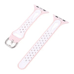 Water Drop Silicone Watch Band For Apple Watch Series, 7 41mm / 6&SE&5&4 40mm / 3&2&1 38mm, 7 45mm / 6&SE&5&4 44mm / 3&2&1 42mm