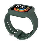 Solid Color Silicone Integrated Watch Band, For Xiaomi Redmi Watch / Watch Lite, For Xiaomi Redmi Watch 2 / Watch 2 Lite