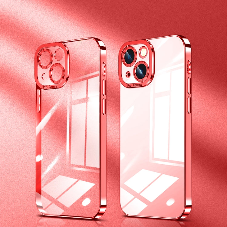 Crystal Plated High Transparency Phone Case, For iPhone 14, For iPhone 14 Plus, For iPhone 14 Pro, For iPhone 14 Pro Max