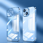 Crystal Plated High Transparency Phone Case, For iPhone 13, For iPhone 13 Pro, For iPhone 13 Pro Max, For iPhone 12 mini